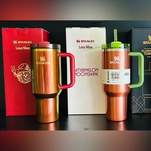 Stanley Lainey Wilson collab set both Watermelon moonshine and Country Gold